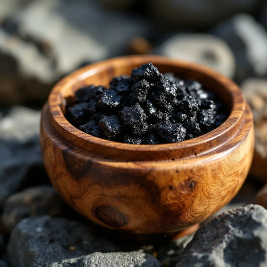 Cuillère de shilajit pur